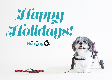 E-Card: Holiday Puppy